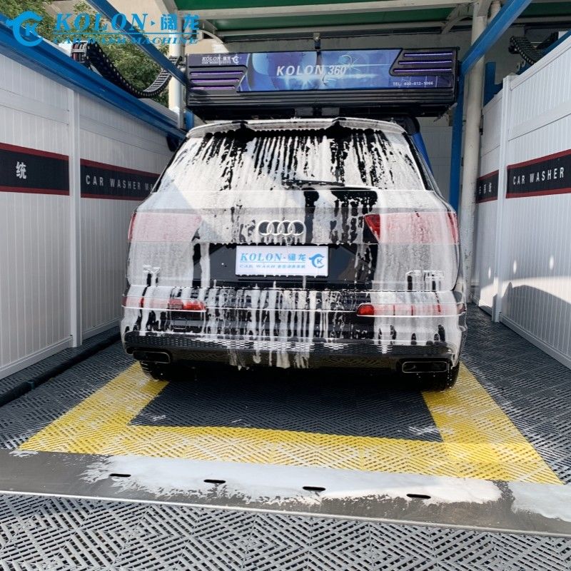 Labor Saving Automatic Touchless Car Washing Machine KL360-1 15kw Water Pump 12kw Air Dryer