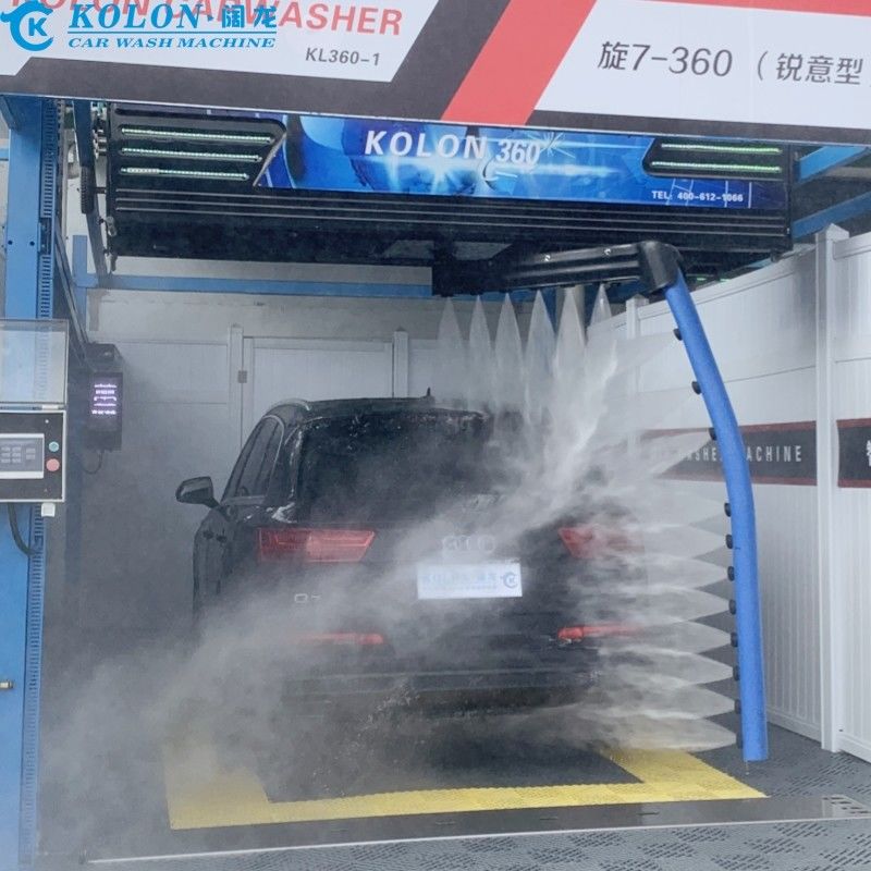Labor Saving Automatic Touchless Car Washing Machine KL360-1 15kw Water Pump 12kw Air Dryer