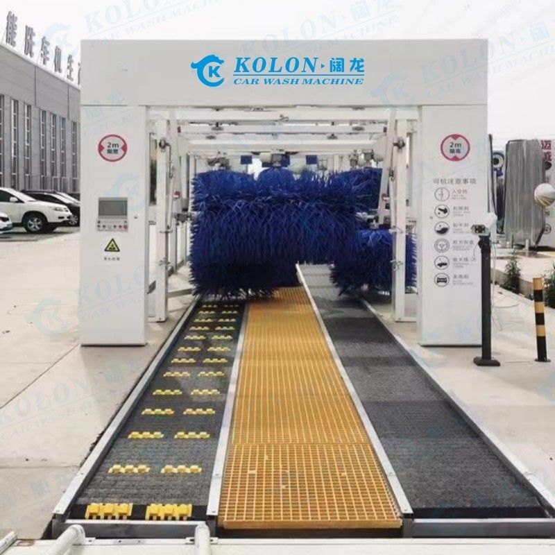 Automatic Tunnel Type Belt Car Wash Equipment With Whatsapp Contact 8617765180874