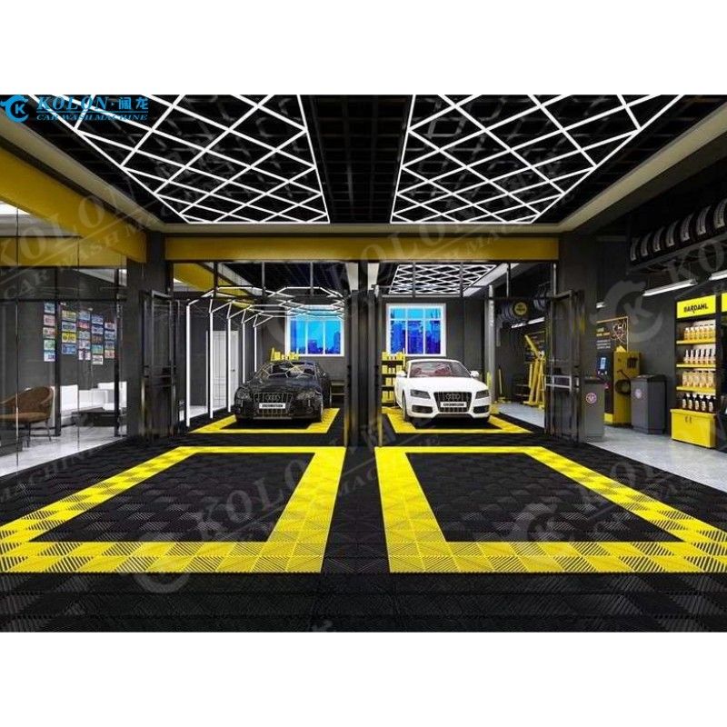 Plastic PP Interlocking Garage Floor Tile 2.0cm 3.0cm 4.0cm 5.0cm 6.0cm