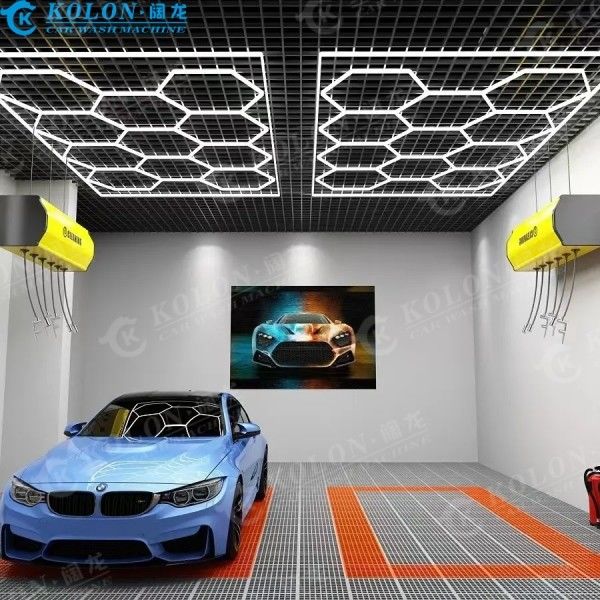 LED  Detailing Work Light  Tubes For Car Workshop Honeycomb